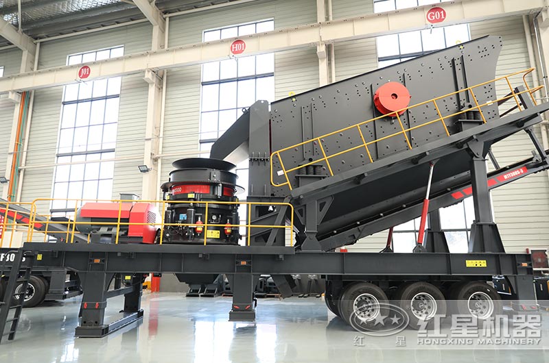 輪胎式移動破碎機